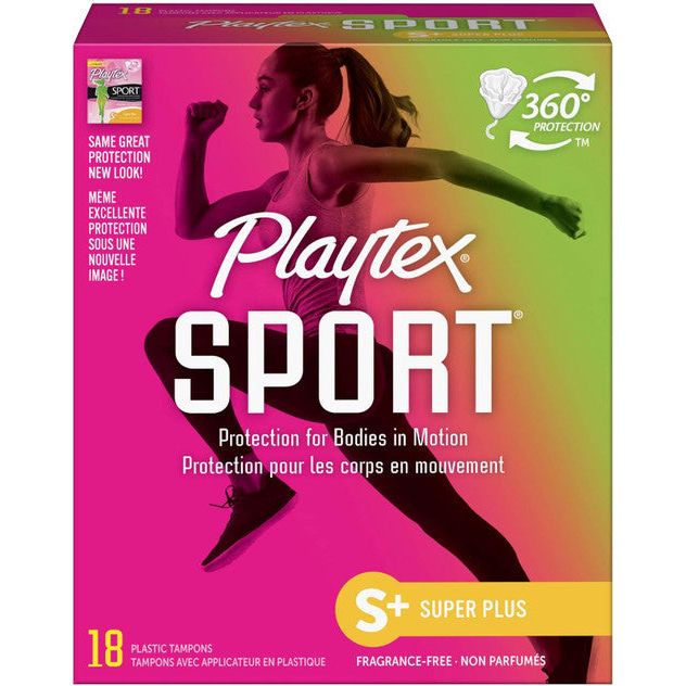 Playtex Playtex Sport Plastic Tampons Unscented Super Plus Absorbency Tampons