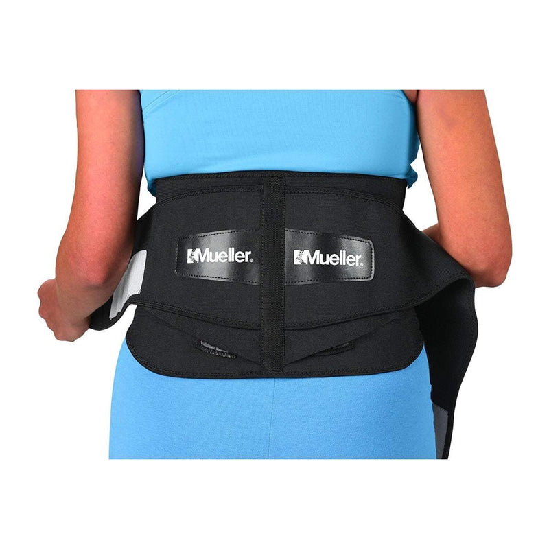 Mueller Mueller Sport Care Adjustable Lumbar Back Brace One Size Wall Jacks & Braces