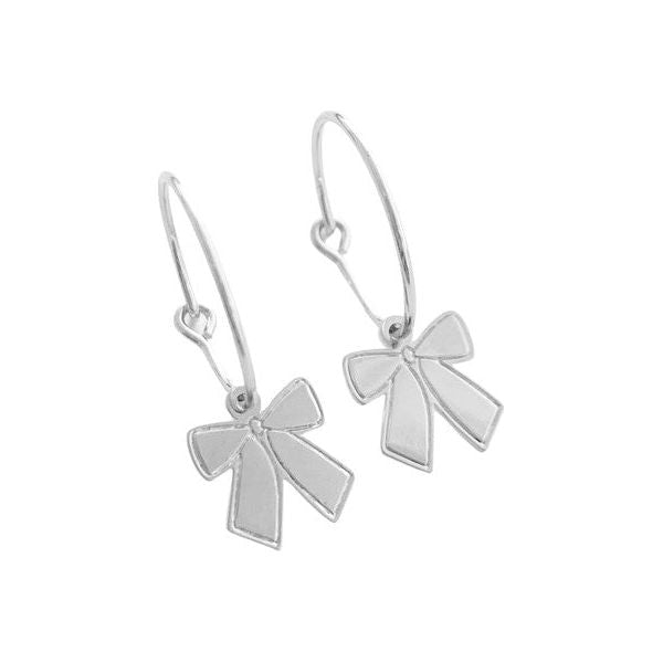 Magic Charm Bow Hoops