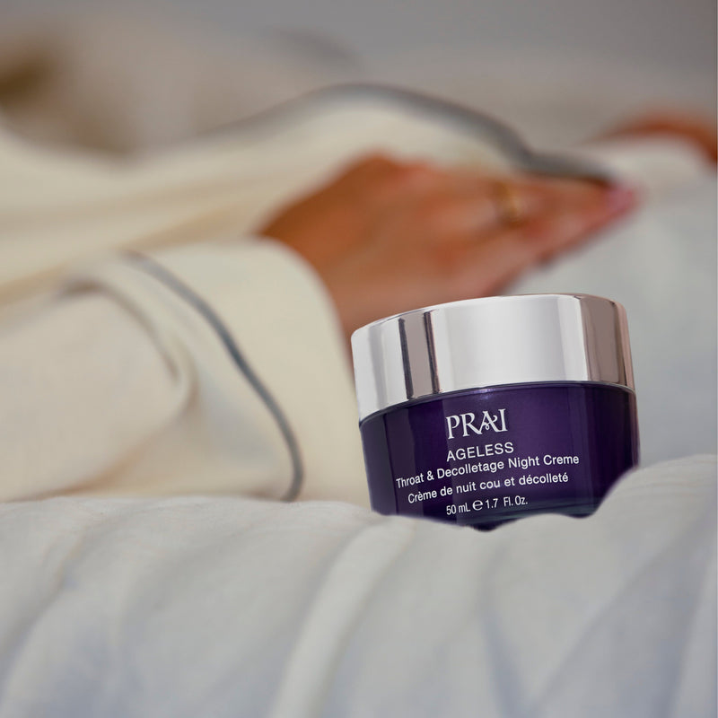 PRAI Beauty Ageless Throat & Decolletage Night Creme with Retinol Ageless Throat