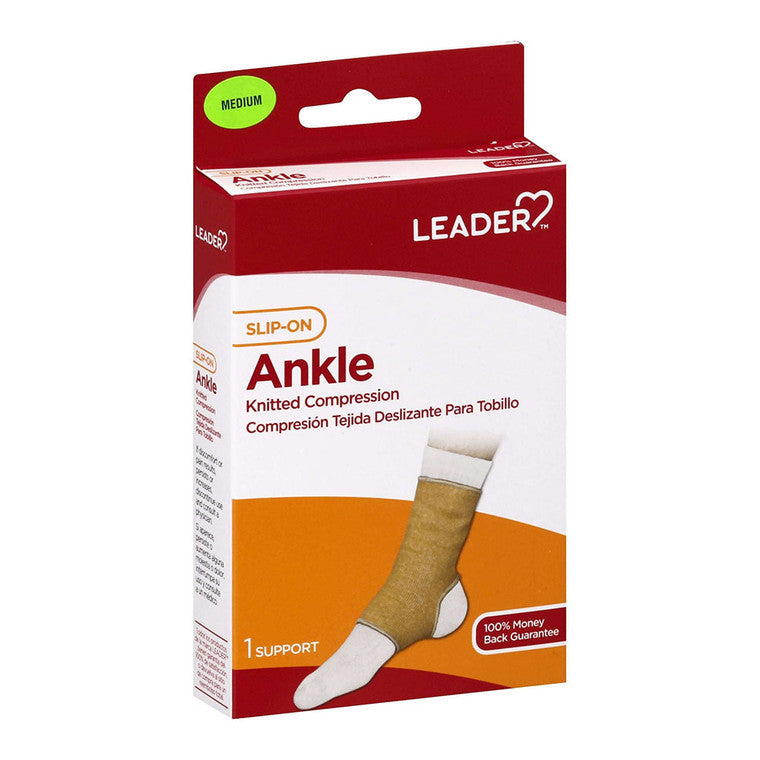 Leader Leader Elastic Slip-On Ankle Support, Medium Plumbing Fittings & Supports