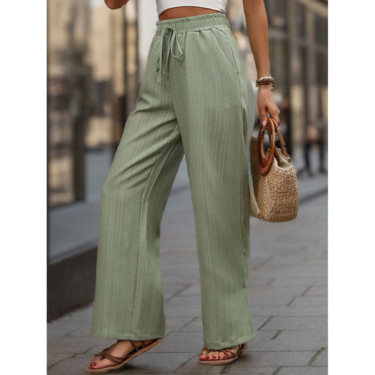 High Waist Wide Leg Pants