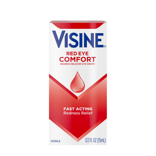 Visine Visine Red Eye Comfort Redness Reliever Drops - 0.5 Fluid Ounce Personal Care