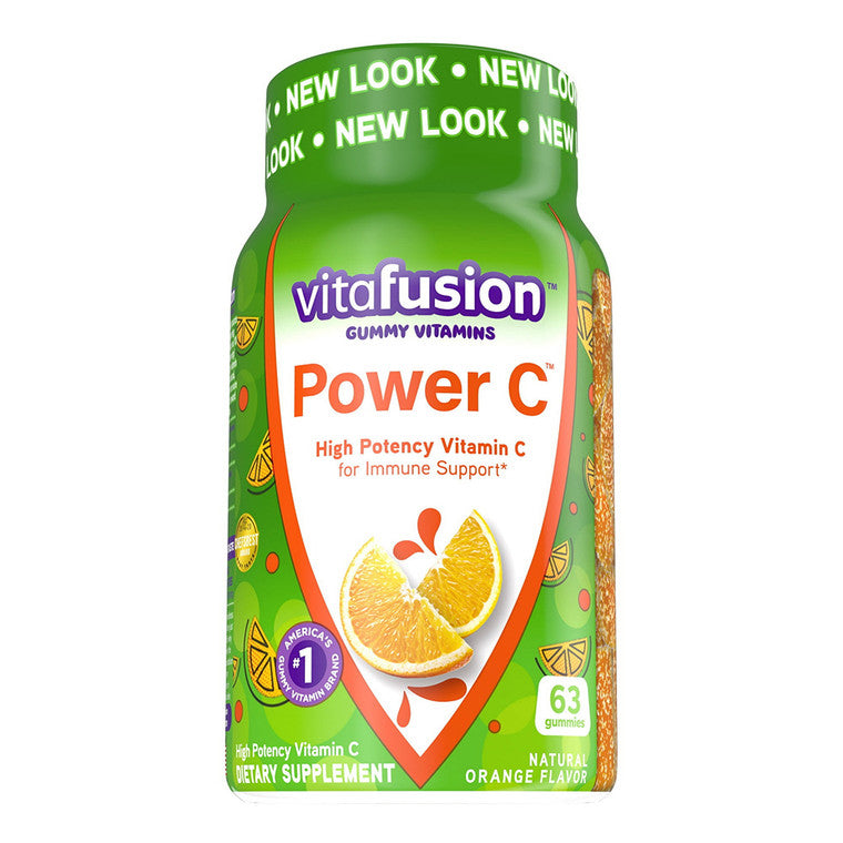 Vitafusion Vitafusion Power C Natural Orange Flavor Gummy Vitamins Dietary Supplement 63 Ct Bottle Vitamins & Supplements