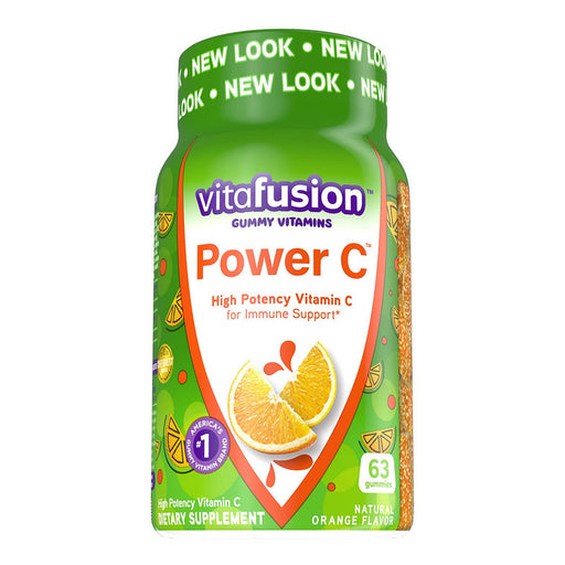 Vitafusion Vitafusion Power C Natural Orange Flavor Gummy Vitamins Dietary Supplement 63 Ct Bottle Vitamins & Supplements
