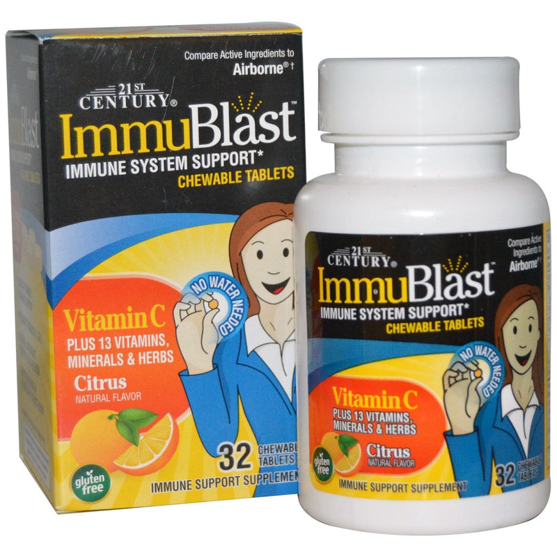 21st Century 21st Century Immublast Chewable Tablets, Citrus Vitamins & Supplements
