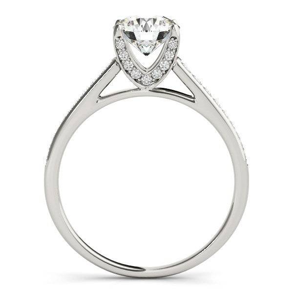 Bids.com 14k White Gold Diamond Engagement Ring With Cathedral Design (1 1/3 cttw) Rings