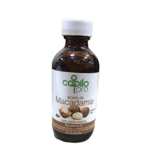 Capilo Capilo 22793 - Pro Macadamia Oil - 2 Fl. Oz. - Box: 24 Units - Loc: L3 Cuticle Cream & Oil