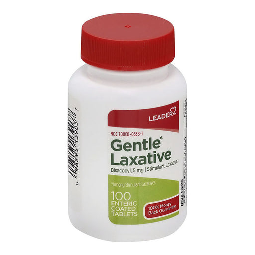 Leader Leader Gentle Laxative, 5 Mg, Enteric Coated Tablets Health & Beauty