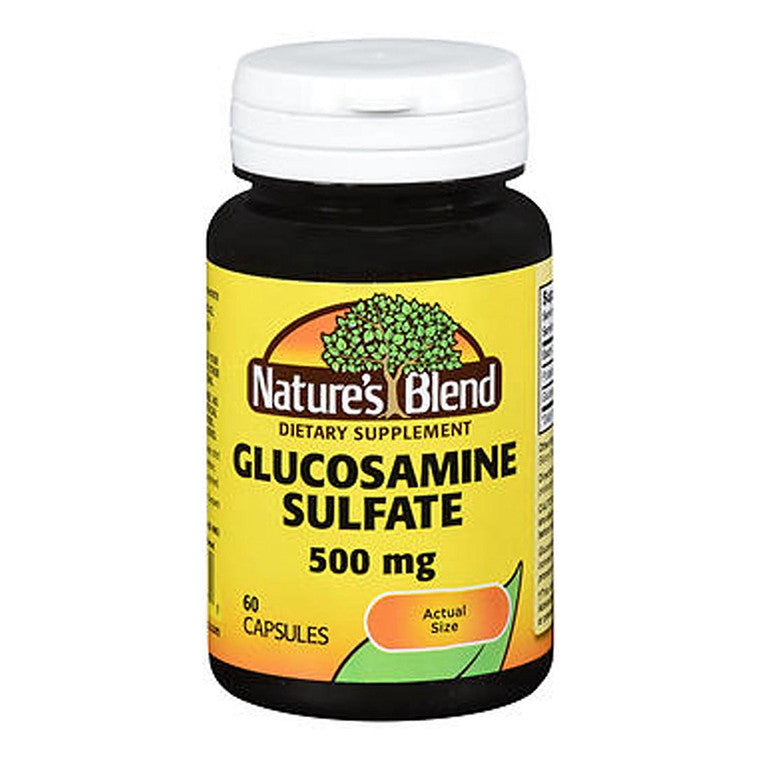 Nature's Blend Nature's Blend Glucosamine Sulfate 500 Mg Capsules 60 Ct Vitamins & Supplements
