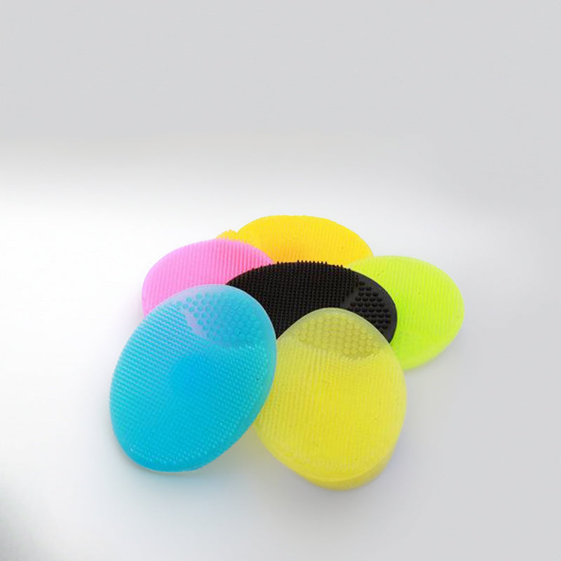 Lulu’s Holistics Rubber Exfoliating Tool Exfoliating Tool Light Gray White,orange,blue,rose red