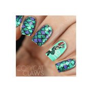 UberChic Beauty Mermaid Life Stamping Plate