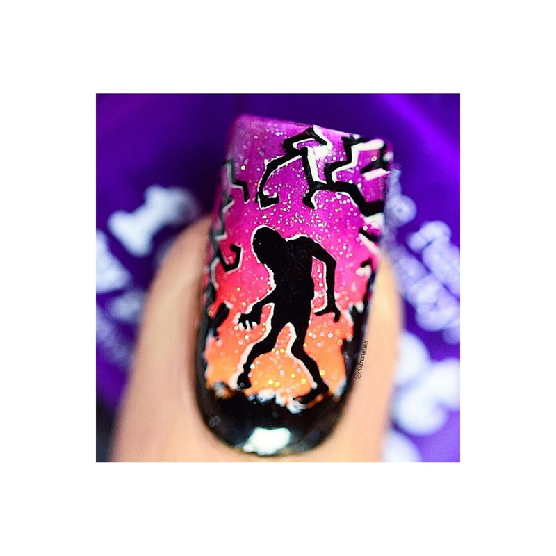UberChic Beauty Zombie Love-02 Stamping Plate