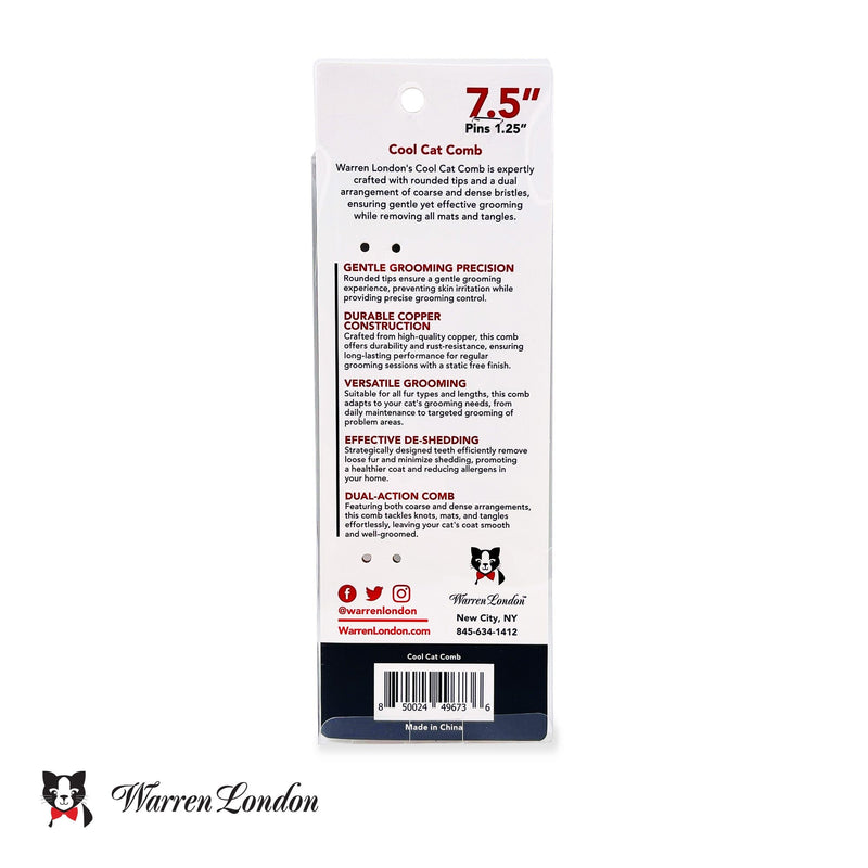 Warren London Cool Cat Comb Pet Combs & Brushes
