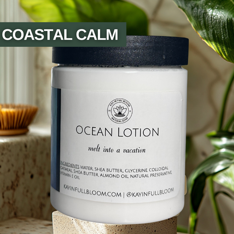 Kay in Full Bloom Ocean Oatmeal Body Lotion