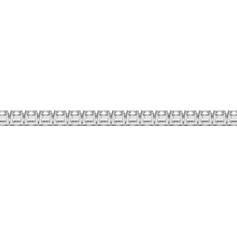 Bids.com Lab Grown Round Diamond Tennis Bracelet in 14k White Gold (6 cctw F/G  VS2/SI1) Bracelets