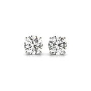 Bids.com 4 cttw Certified IGI Lab Grown Round Diamond Stud Earrings 14k White Gold (G/VS2) Earrings
