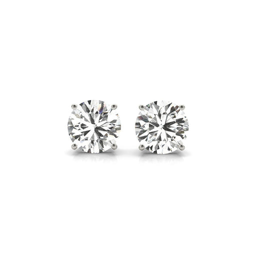 Bids.com 4 cttw Certified IGI Lab Grown Round Diamond Stud Earrings 14k White Gold (G/VS2) Earrings