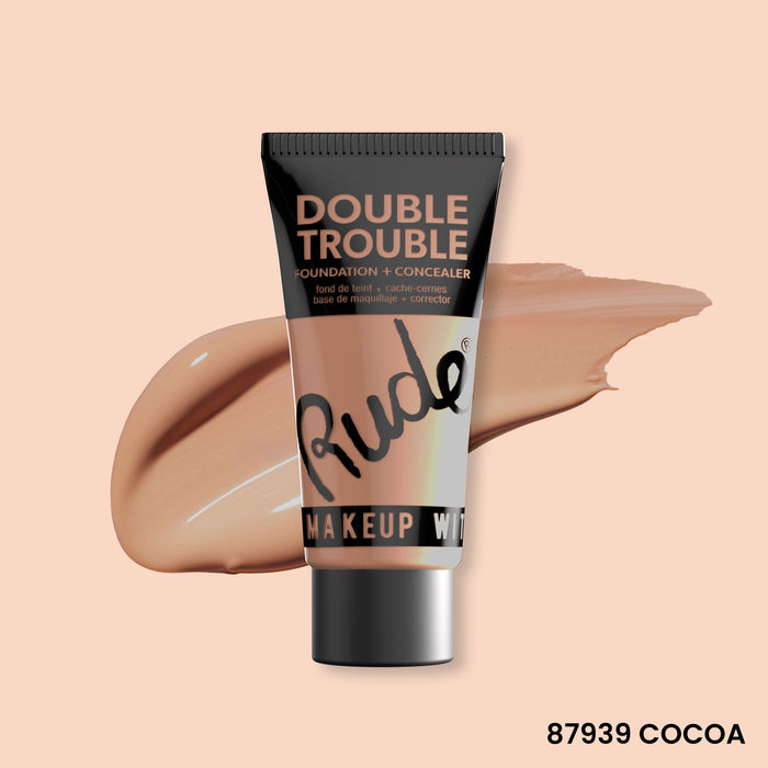 Rude Cosmetics - Rude Cosmetics - Double Trouble Foundation and Concealer