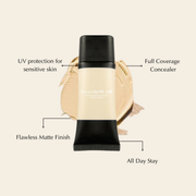 EpiLynx Luminous Foundation & Concealer Duo – Hydrating, Mineral SPF, All-Day Wear