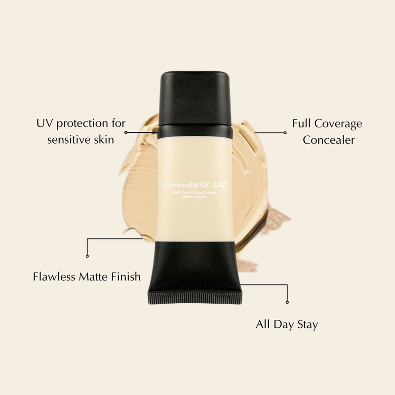 EpiLynx Luminous Foundation & Concealer Duo – Hydrating, Mineral SPF, All-Day Wear