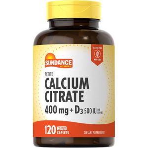 Sundance Sundance Petite Calcium Citrate, 400 Mg, 120 Caps Vitamins & Supplements