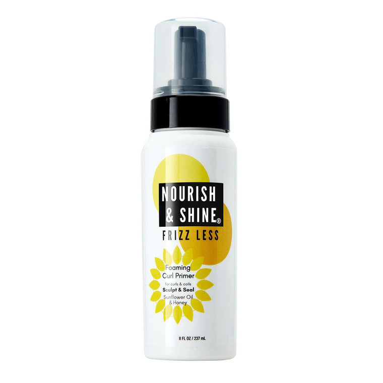 Nourish & Shine Nourish & Shine Frizz Less Foaming Curl Primer 8 Fl Oz Hair Care