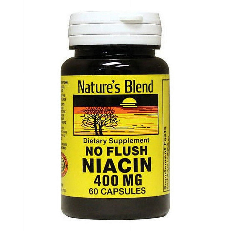 Nature's Blend Nature's Blend Niacin No Flush 400 Mg Capsules Vitamins & Supplements
