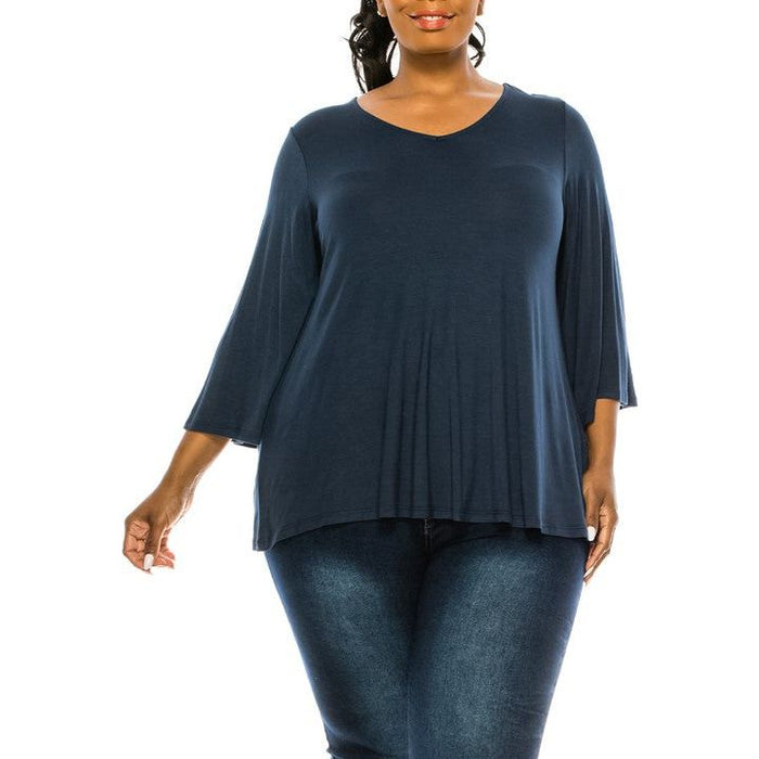 Bamboo Missyday Curvy Top