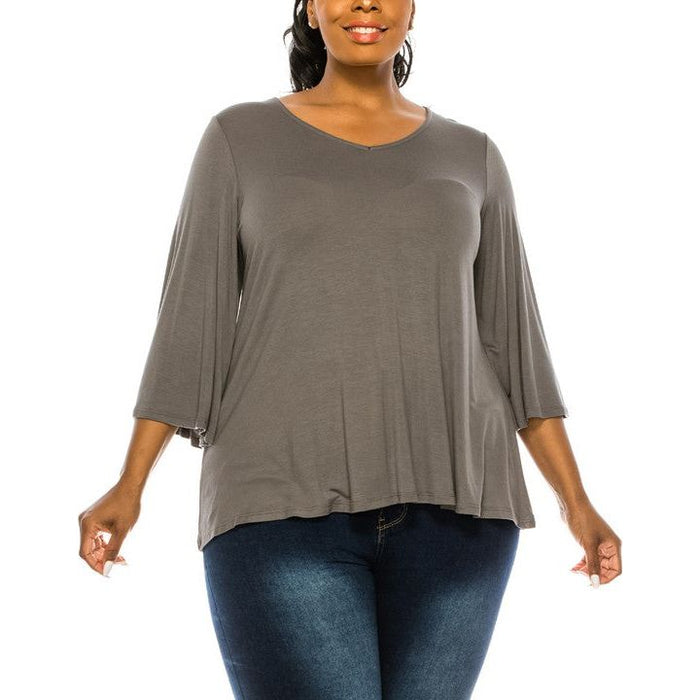 Bamboo Missyday Curvy Top