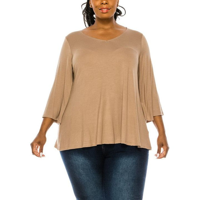 Bamboo Missyday Curvy Top