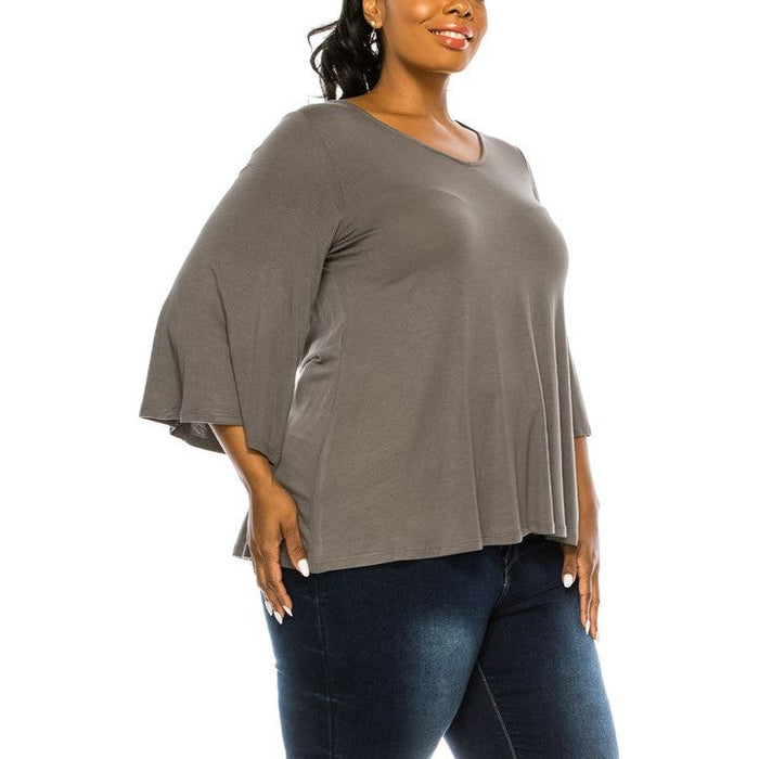 Bamboo Missyday Curvy Top