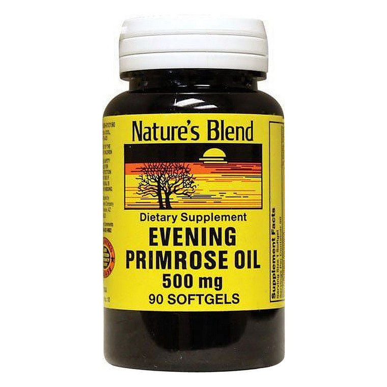 Nature's Blend Nature's Blend Evening Primrose Oil 500 Mg Soft Gel 90 Vitamins & Supplements