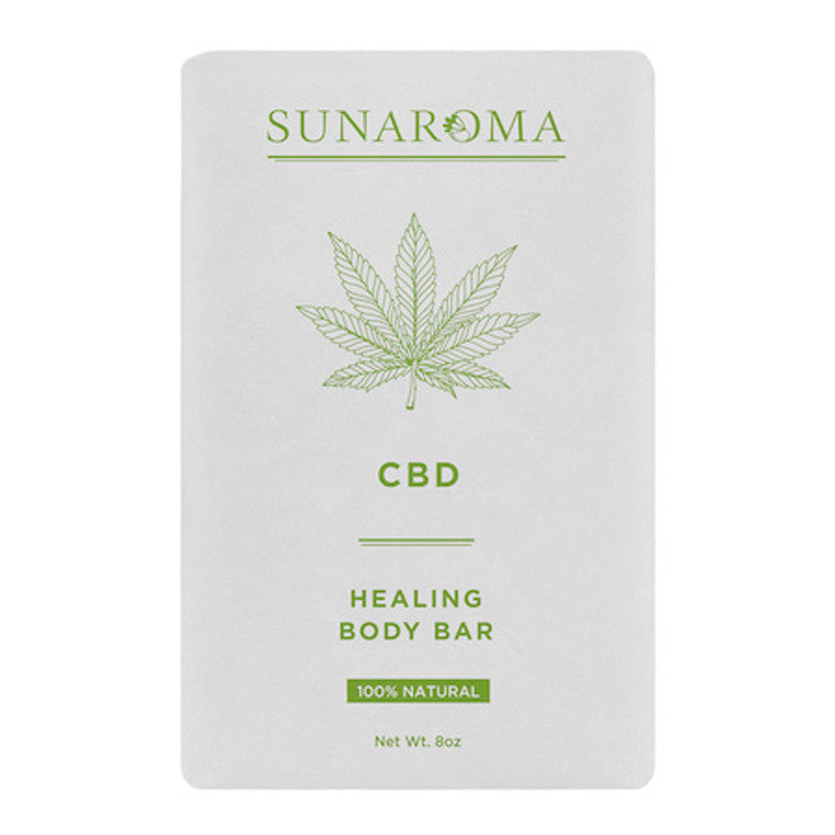 Sunaroma Sunaroma Cbd Healing Body Bar Soap, 8 Oz Bar Soap