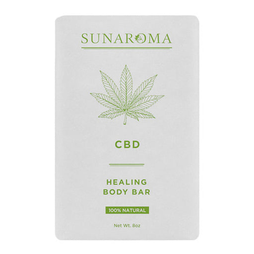 Sunaroma Sunaroma Cbd Healing Body Bar Soap, 8 Oz Bar Soap