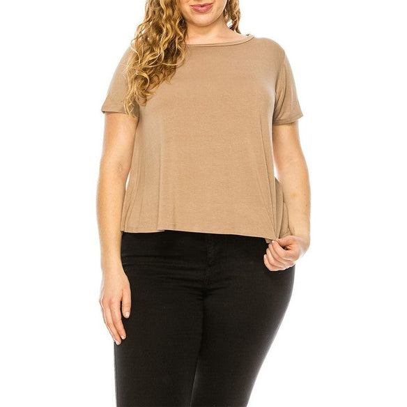 Bamboo Classic Top For Curvy Size