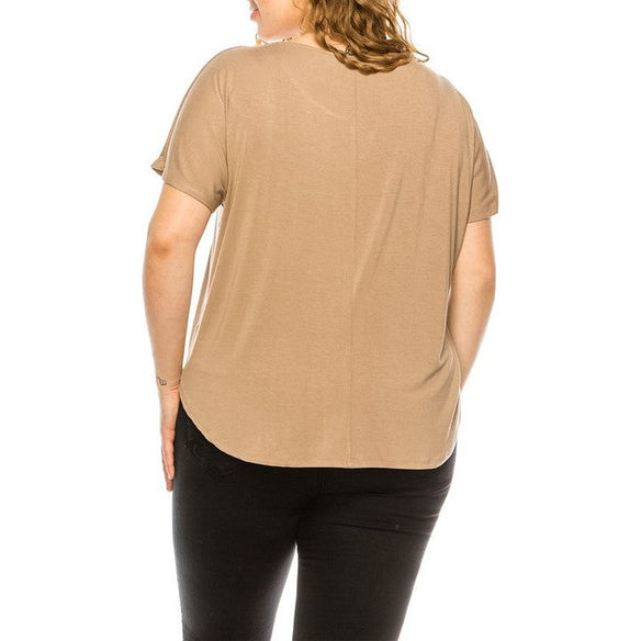 Bamboo Classic Top For Curvy Size