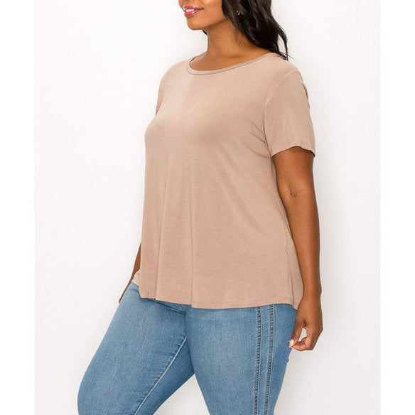 Bamboo Classic Top For Curvy Size