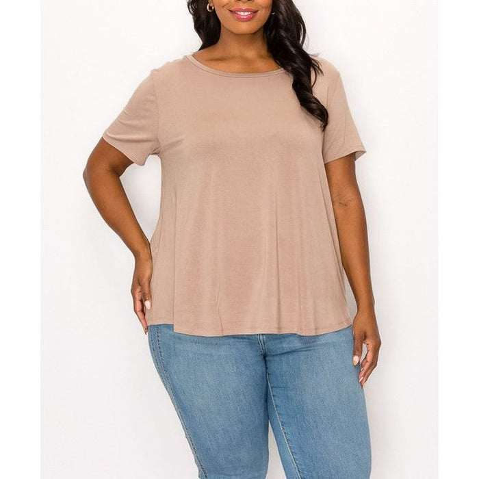 Bamboo Classic Top For Curvy Size