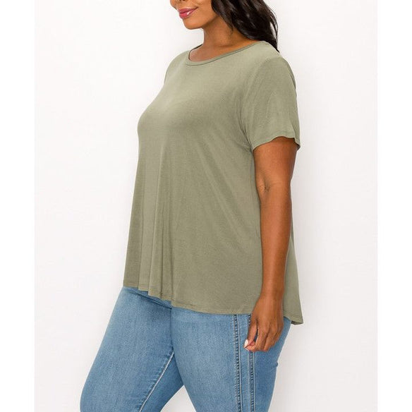 Bamboo Classic Top For Curvy Size