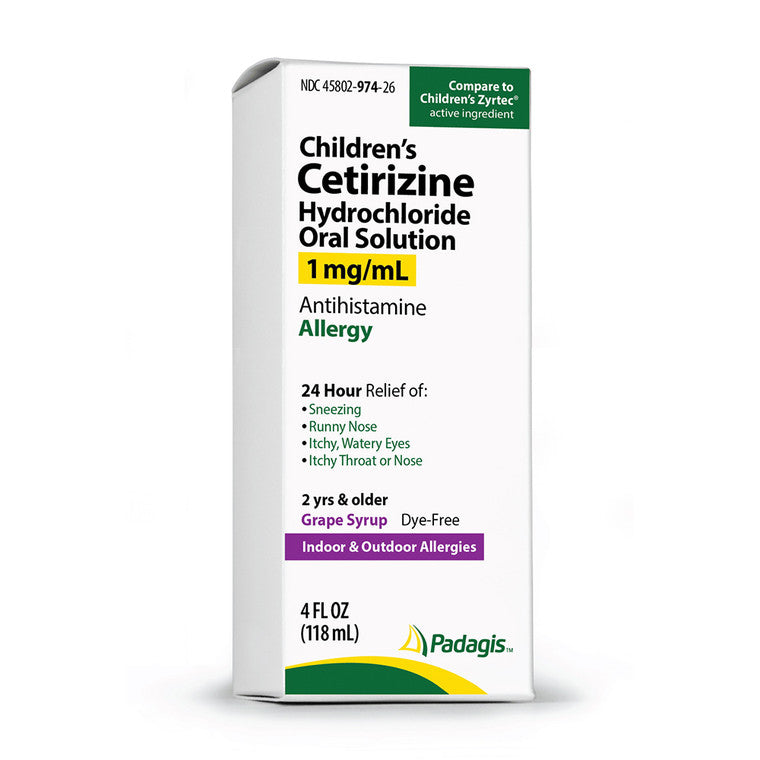 Perrigo Perrigo Cetirizine Hcl 1mg Grape Flavor Solution - 4oz Medicine & Drugs