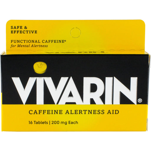 Vivarin Vivarin Caffeine Alertness Aid, 200 Mg, Tablets Health & Beauty