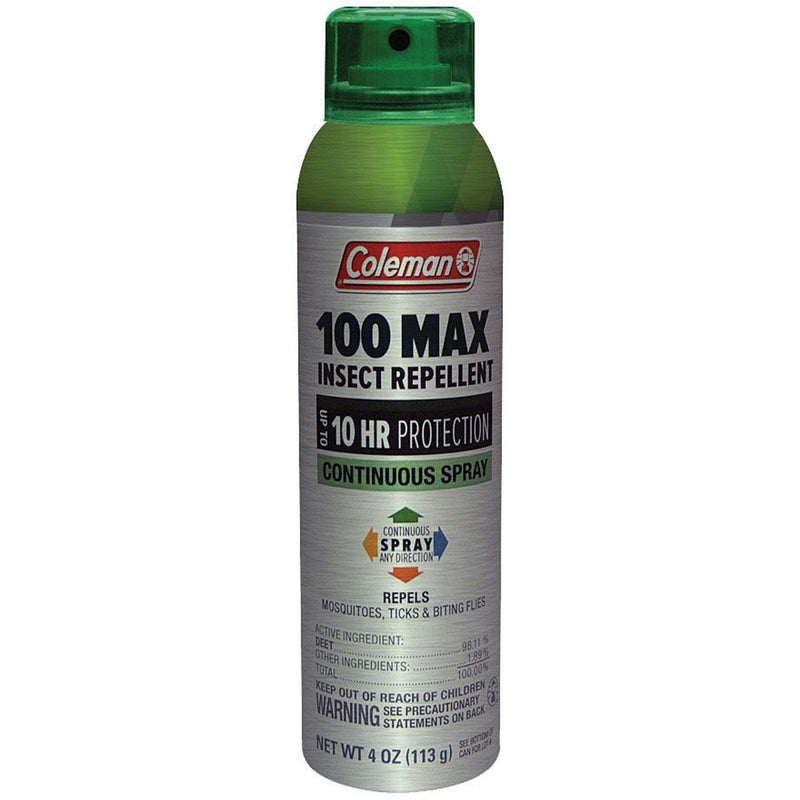 Coleman Coleman  Insect Repellent 100 Deet Max Spray 4 Oz Repellents