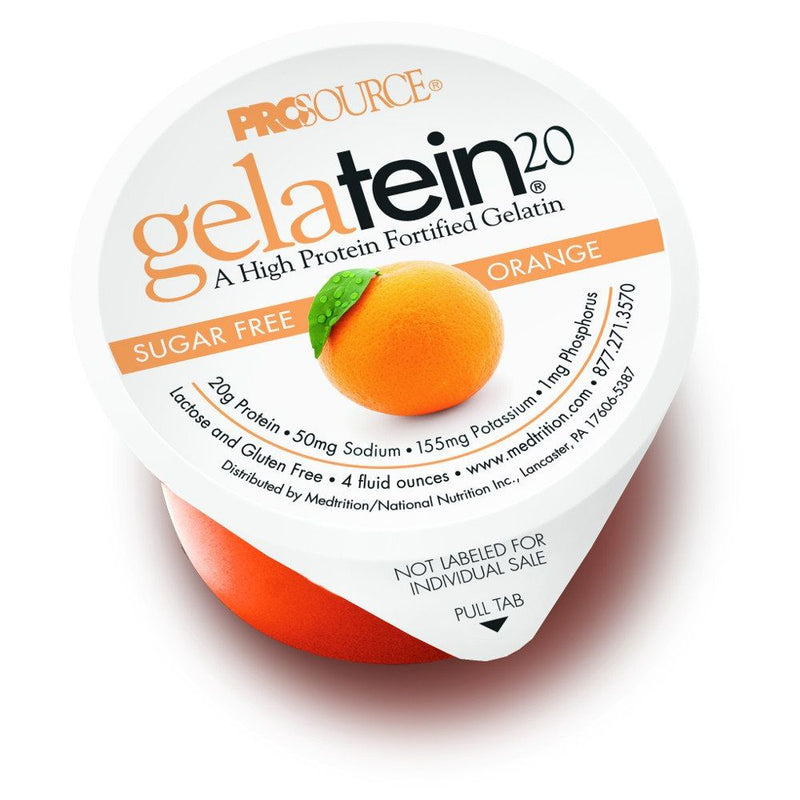 Medtrition Medtrition Gelatein 20 Orange Oral Protein Supplement, 4 Oz. Cup Vitamins & Supplements