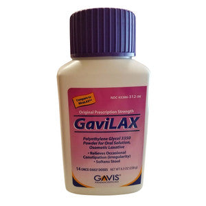 GaviLax GaviLax Polyethylene Glycol Laxative Powder, 238 Grams Medicine & Drugs