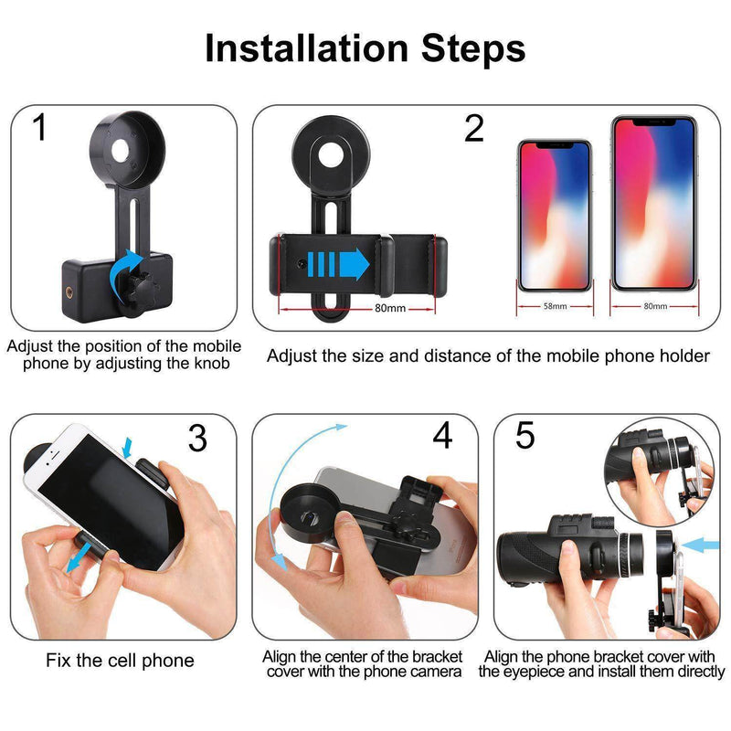 SmartPursue™ Handheld monocular telescope Mini Binoculars
