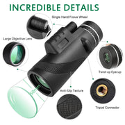 SmartPursue™ Handheld monocular telescope Mini Binoculars