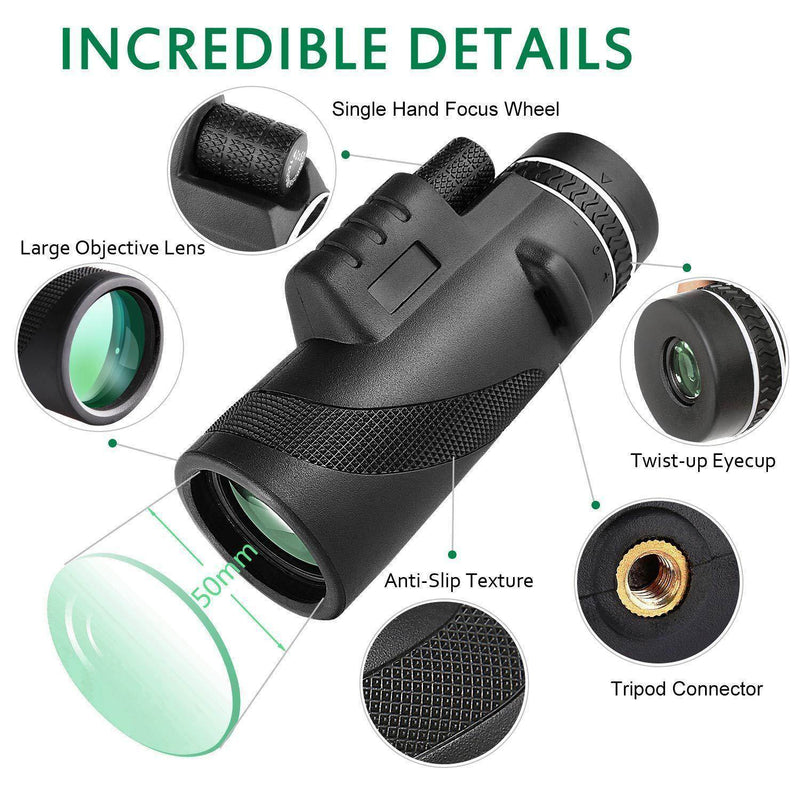 SmartPursue™ Handheld monocular telescope Mini Binoculars