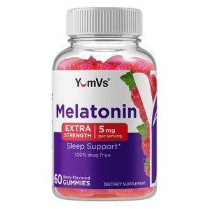 YumVs Yumvs Melatonin Extra Strength Sleep Support 5 Mg Gummies Vitamins & Supplements