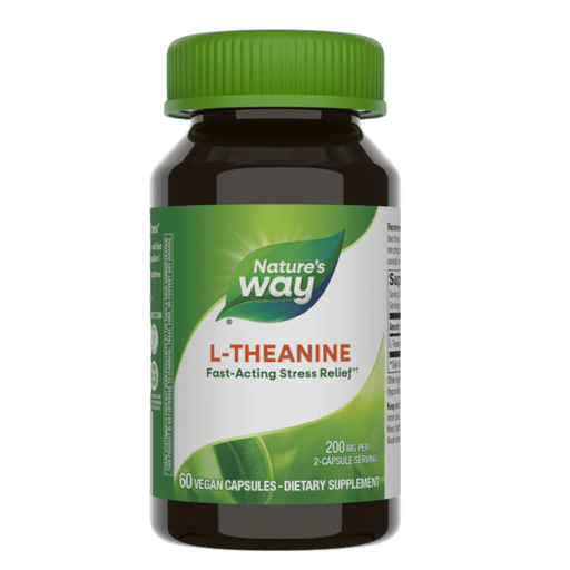 Enzymatic Therapy Enzymatic Therapy Nature's Way L-Theanine 200mg Capsules Vitamins & Supplements